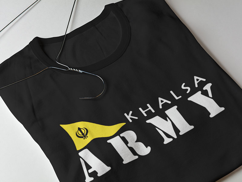 Khalsa Army Punjabi Tshirt