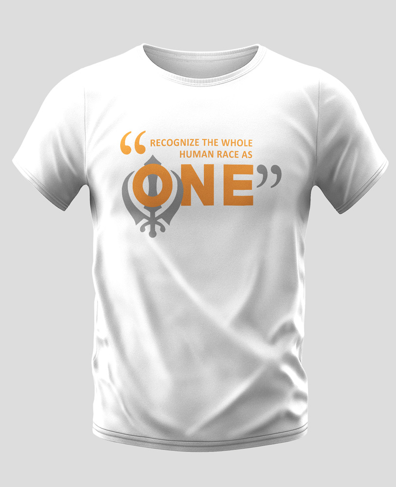Recognize Whole Human Race as One Tshirt
